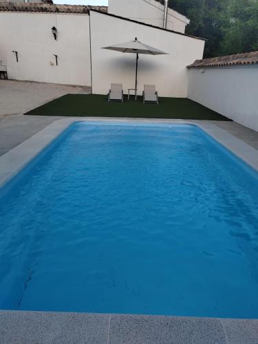 Úszómedence, La Noguera Casa Rural in Santiago-Pontones