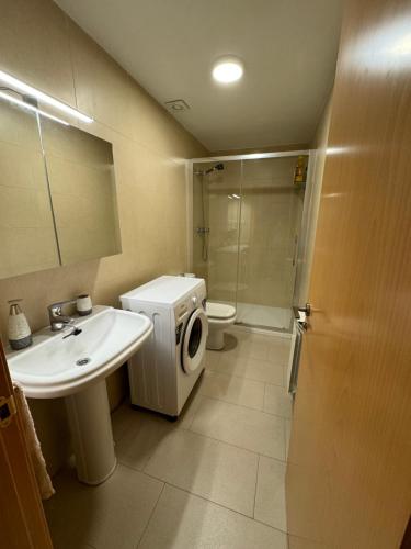 Fürdőszoba, Apartamento Besiberri en Vilaller Ideal familias in Vilaller