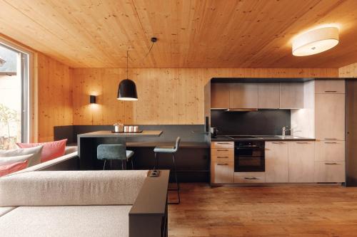 Közös társalgó / TV, Ferienhaus zum Stubaier Gletscher - WALD in Gasteig