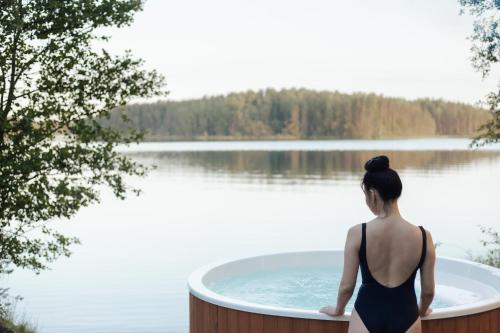 Karstais baseins, Rytebłota Resort & Spa (Ryteblota Resort & Spa) in Wielki Gleboczek