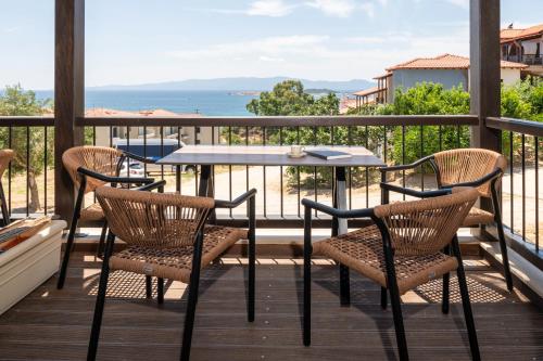 balkon/terras, RiZEΣ in Chalkidiki