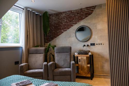 Zeeschelp - Comfortabele kamer bij B&B Gezond aan Zee - Toegang Wellnesstuin meerprijs, Ouddorp (foto 10)