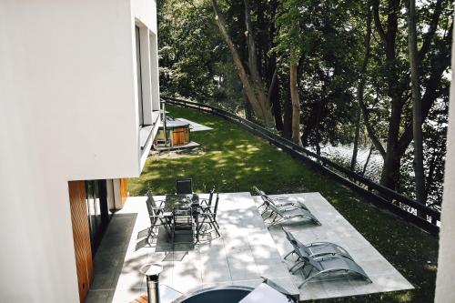 Dārzs, Rytebłota Resort & Spa (Ryteblota Resort & Spa) in Wielki Gleboczek