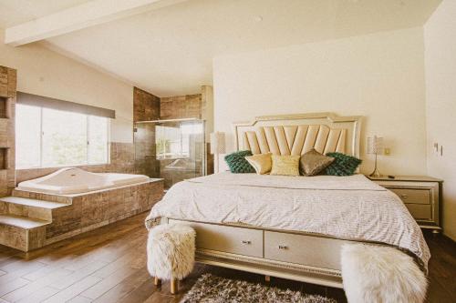 1 king bed, 1 sofa bed