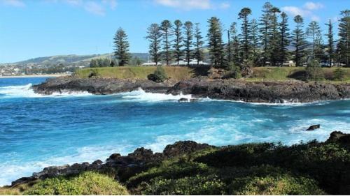 The SALTY PALMS Luxury Beach House Kiama in كياما