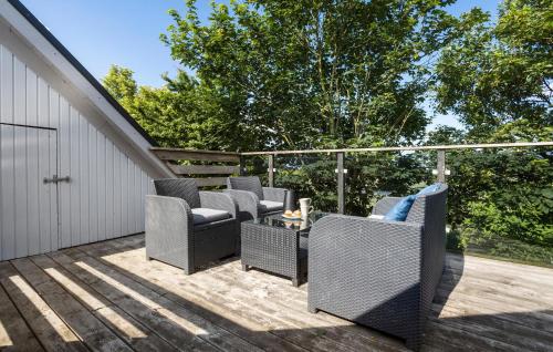 Viesnīcas āriene, Pet Friendly Home In Vils With Sauna in Sillerslev