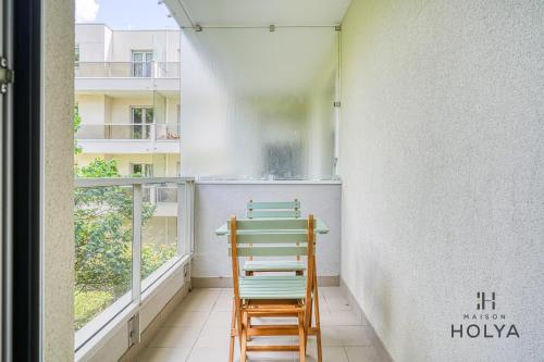 陽台/露台, Proche de Paris - Le Bora - 339B in 馬恩河畔諾讓