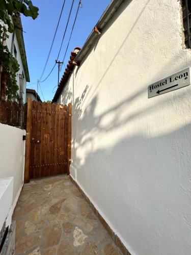A szálláshely kívülről, Hostel Leon Berat in Berat
