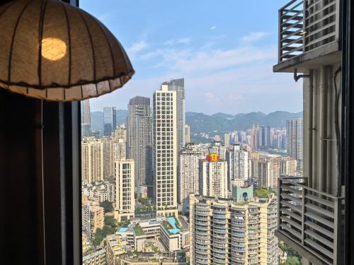 重庆解放碑阳崽民宿高层新中式景观Youngzai Apt in Jiefangbei 5, Chongqing (foto 3)