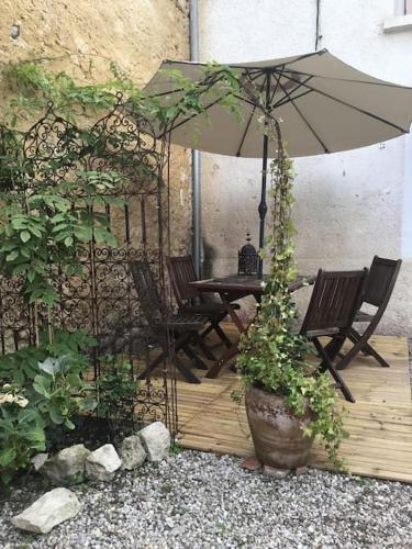 2 pièces jardin dans les Graves gîte à louer Podensac