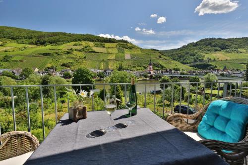 View, Ferienwohnung Ankerplatz in Zell an der Mosel