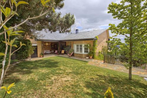 tuin, Casa Serrania in Collado Mediano