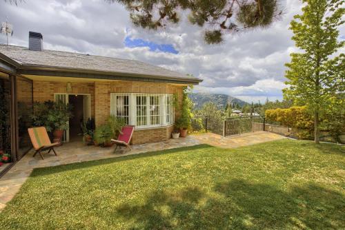 tuin, Casa Serrania in Collado Mediano