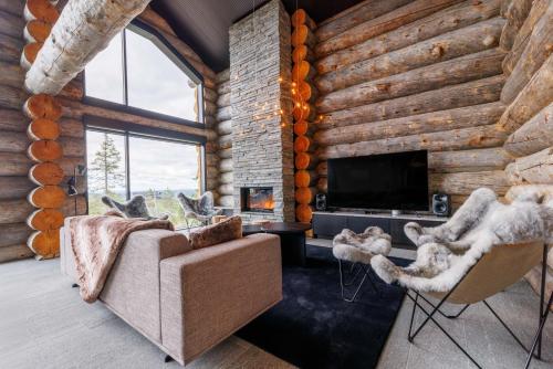 Luxury Villa Utsun Otso inc Hot Tub - Accommodation - Levi