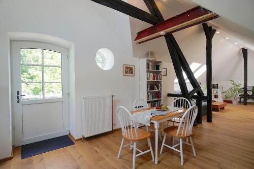 köök, Ferienwohnung "Wasserburg" in Ascheffel