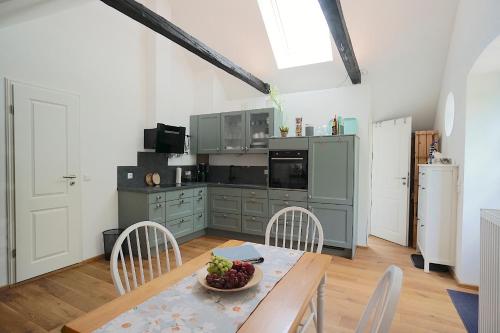 köök, Ferienwohnung "Wasserburg" in Ascheffel