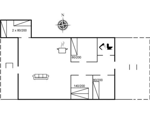  Holiday Home Gjertrud - all inclusive - 250m to the inlet by Interhome in Vinderup