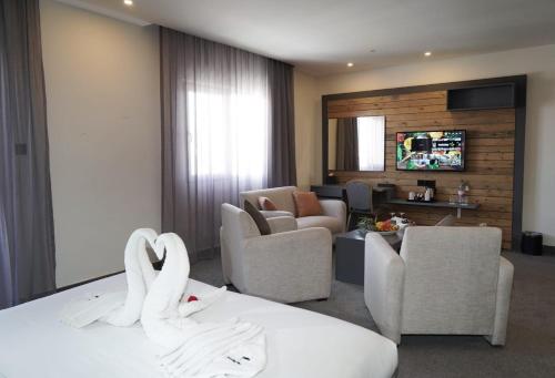 Suite, junior, balcon