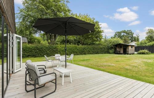  Schönes Haus Mit 3 Schlafzimmern In in Jægerspris