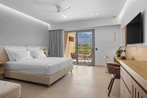 Camera doppia, vista sul giardino