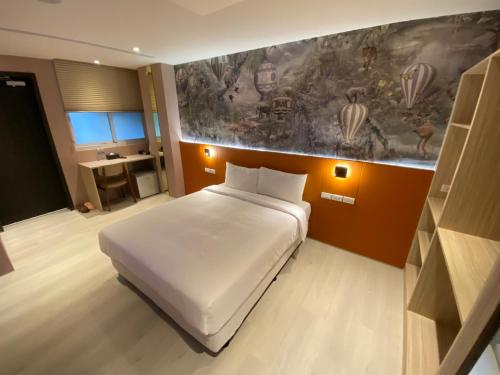 1 double bed