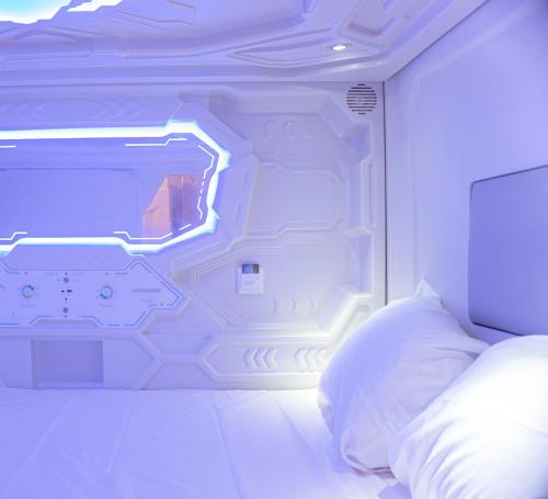 Small Double Capsule room in Kapsul Express Mérida