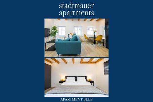 stadtmauer apartments - Stilvolle Wohnung mit King Bett direkt an der historischen Stadtmauer in Nördlingen, Deutschland