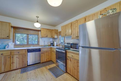 Waterfront Torch Lake Cottage with Private Beach! in Rapid City, USA