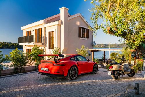 Seafront Villa Draga with heated infinity pool Seafront Villa Draga with heated infinity pool