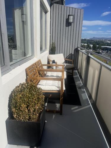 E8 - Cozy 2 BR Apartment in central Reykjavík, with view, Reikiavik (foto 9)