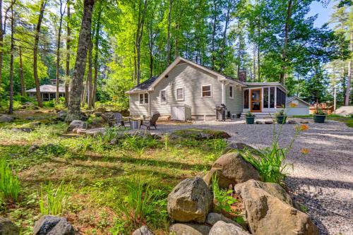 Lake Winnipesaukee Getaway with Shared Swim Area! in Wolfeboro, USA