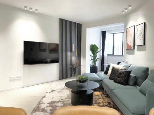 Eastern Hub - Jing'an Temple Branch Stylish 3bedrooms in Bustling Location Surrounded by Trendy Bistro and Bar Street, Only 100m from Subway, Shanghai (foto 5)