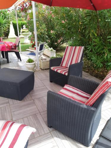 Létesítmények, Chambre lit double dans pavillon , chez Lilyanne in Tonnay-Charente