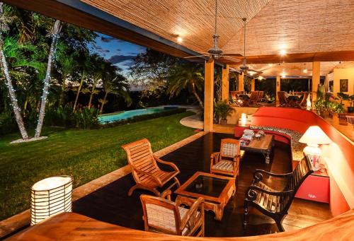 Restorāns, Boutique Hotel Luna Azul in San Juanillo
