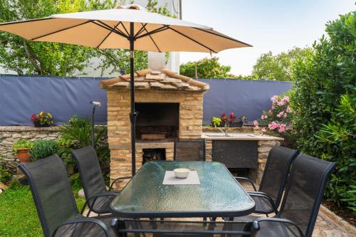 Kilátás, Ferienhaus Jadranka in Kukljica