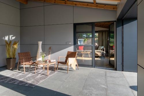 Balkons/terase, Ferienhof Schnurrum in Emmelsbull-Horsbull