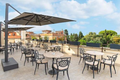 Balcony/terrace, Hotel delle Civette in Rome