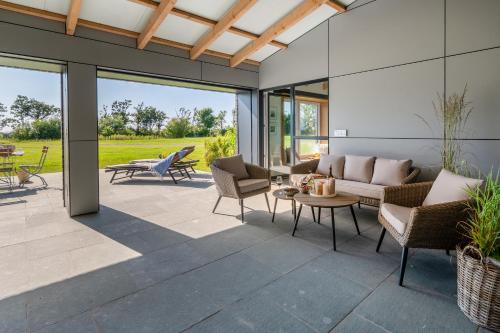 Balkons/terase, Ferienhof Schnurrum in Emmelsbull-Horsbull