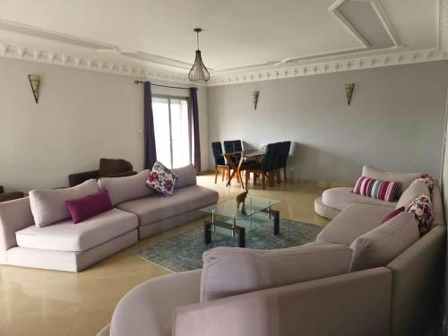 Elegant appartement de 2 chambres sur bd Anfa, Casablanca (fotografie 6)