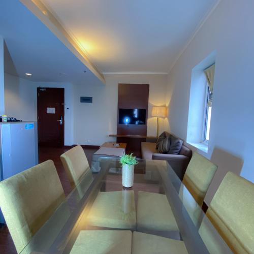 Palvelut, 46 m² Talo alueella Ancol, 1 makuuhuone(tta), 1 yksityistä kylpyhuone(tta) (Convenient 1BR Apt Mediterania Marina Ancol) in Ancol