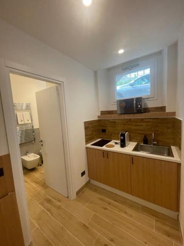 virtuve, IL Pero - BED AND RELAX in Ateleta