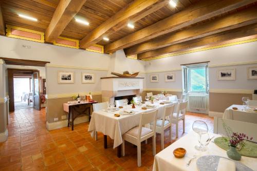 Étterem, Castello Di Postignano Relais in Sellano