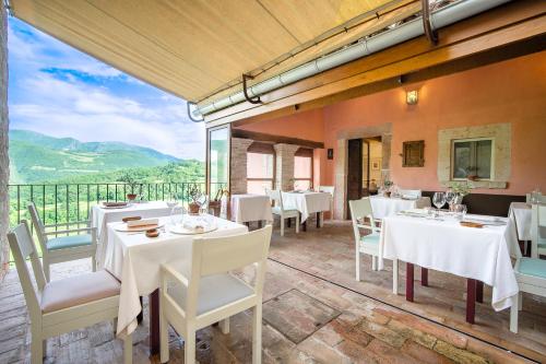Étterem, Castello Di Postignano Relais in Sellano