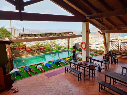 Úszómedence, Hotel Belvedere Mindelo, Cabo Verde in Mindelo városközpont