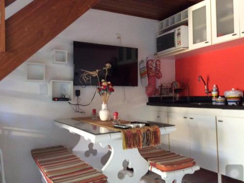 Közös társalgó / TV, Condominio Armazem Da Vila - apt 03 in Praia Do Forte