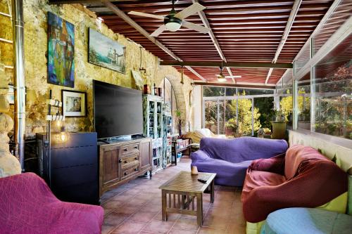 共用Lounge/電視區, B&B Mas Torrencito Pet Friendly in 比拉德穆爾斯
