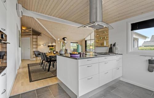 Kitchen, Gorgeous Home In Tarm With Kitchen in Hemmet