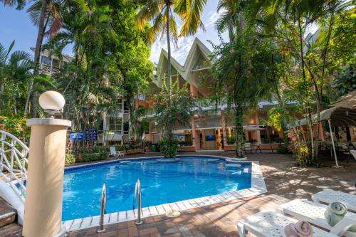 Garden, Gran Karmel Hotel in Retalhuleu