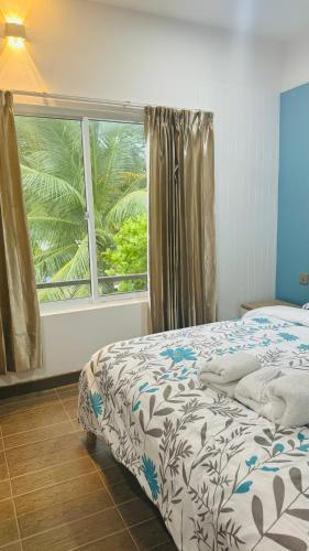 1 double bed