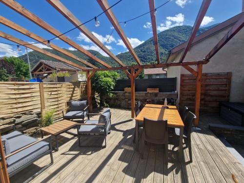 Balkons/terase, La Brillance in Savignac-les-Ormeaux